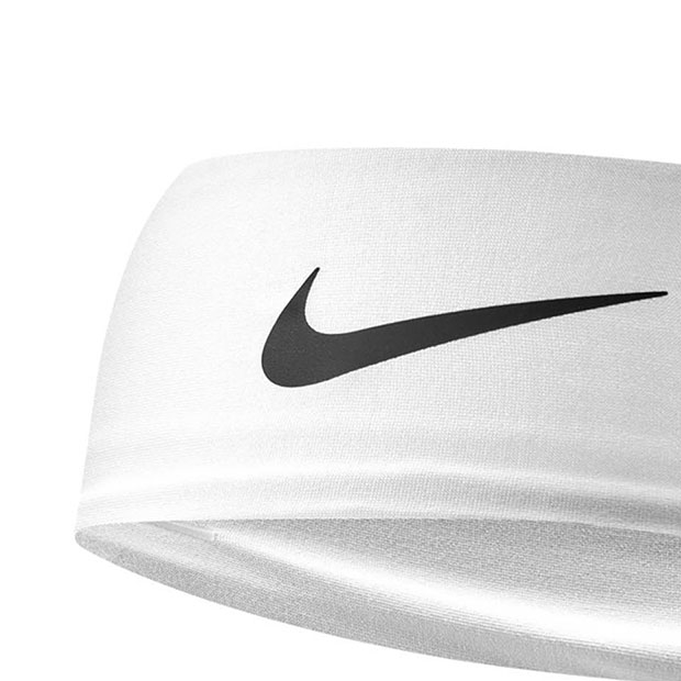 Nike ヘッドバンド ホワイト/オレンジ　フェデラー　ナダル DF フューリー クラシック ヘッドバンド ホワイト | ゲキサカFC