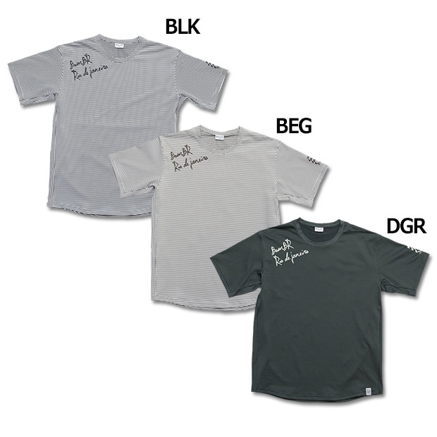 BomBR ストレッチボーダープラTシャツ