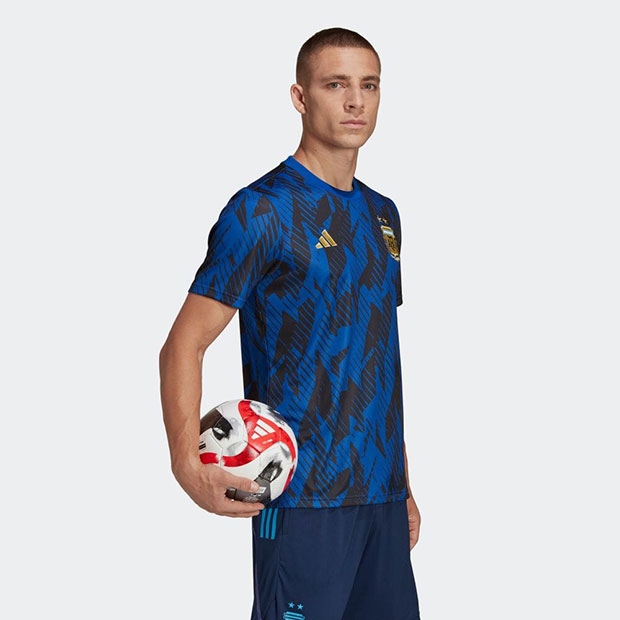 アルゼンチン代表 プレマッチ半袖シャツ | ゲキサカFCストア