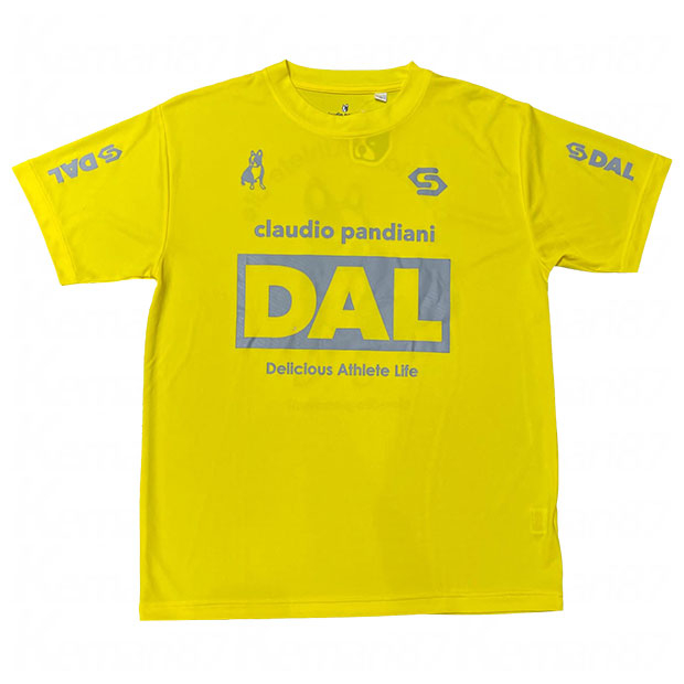 DAL さらっとドライ半袖Tシャツ イエロー