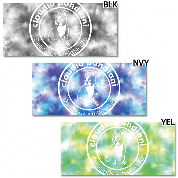 tie-dye ひんやりブランケット