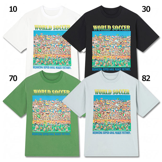 COSMOWIN WSフロントプリント半袖Tシャツ