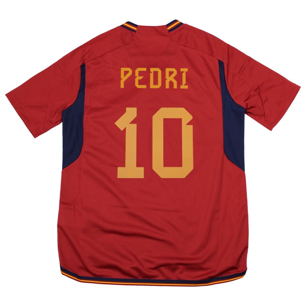 ジュニア スペイン代表 2022 ホーム 半袖レプリカユニフォーム 10