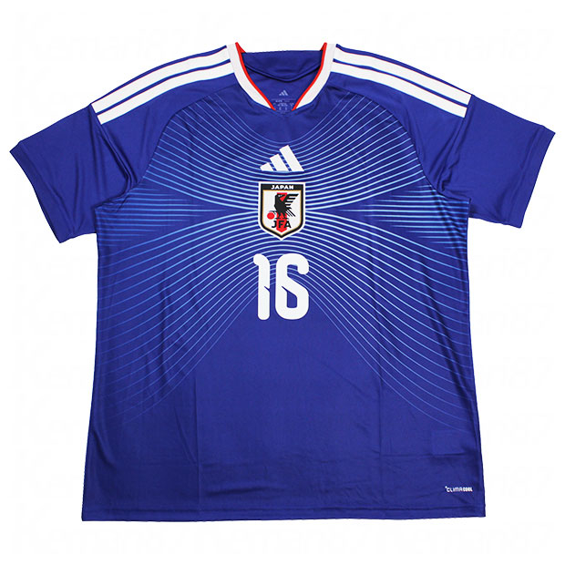 背番号16 安藤智哉 アディダス サッカー日本代表 2026 ホーム レプリカ