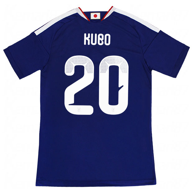 背番号20 久保建英 アディダス サッカー日本代表 2026 ホーム レプリカ ユニフォーム 半袖 kd3345