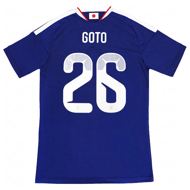 背番号26 後藤啓介 アディダス サッカー日本代表 2026 ホーム レプリカ ユニフォーム 半袖 kd3345