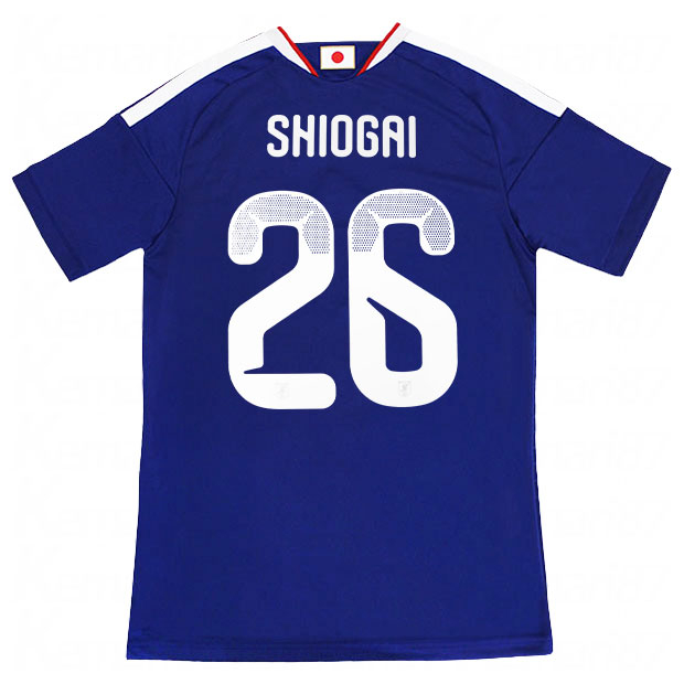 背番号26 塩貝健人 アディダス サッカー日本代表 2026 ホーム レプリカ ユニフォーム 半袖 kd3345