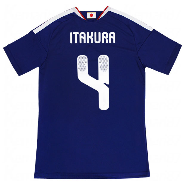 背番号4 板倉滉 アディダス サッカー日本代表 2026 ホーム レプリカ ユニフォーム 半袖 kd3345