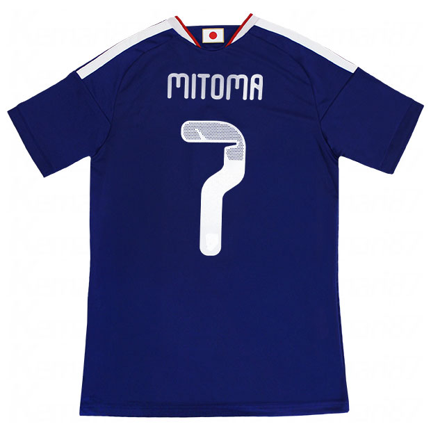 背番号7 三笘薫 アディダス サッカー日本代表 2026 ホーム レプリカ ユニフォーム 半袖 kd3345