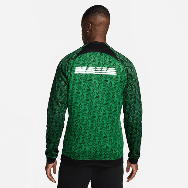 正規品新品☆ナイジェリア代表22/23アンセムジャケットMサイズNikeナイキ ナイジェリア代表 ACDPR アンセムジャケット K パイングリーン