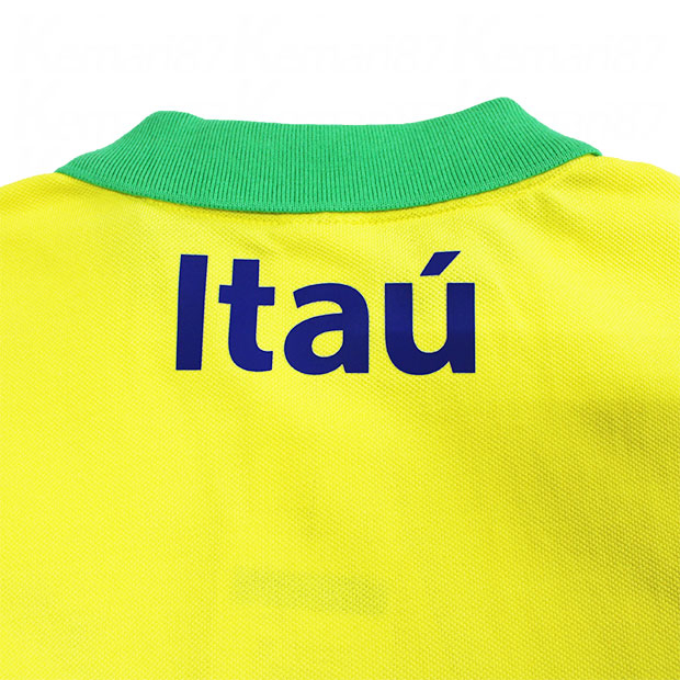 ブラジル代表 NSW 半袖ポロシャツ ダイナミックイエロー | ゲキサカFC