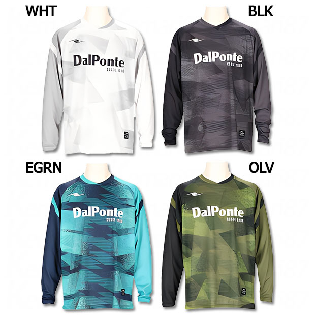 【新品】【未使用】DalPonte 長袖プラクティスシャツ グリーン 昇華長袖プラクティスシャツ | ゲキサカFCストア