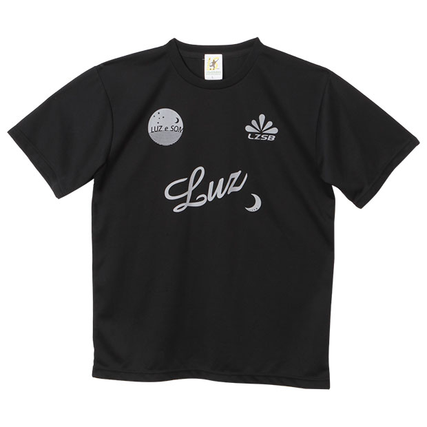 スタンダード 半袖プラクティスシャツ ブラック×グレー