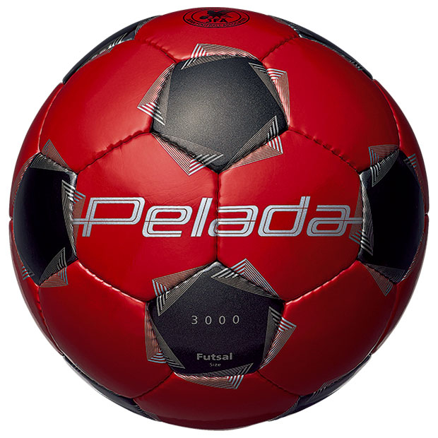 ペレーダ3000 フットサル レッド×ブラック