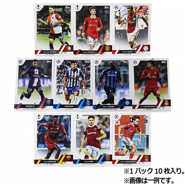 サッカーカードトップス サッカーパック 2023-24 TOPPS UEFA CLUB COMPETITIONS SOCCER