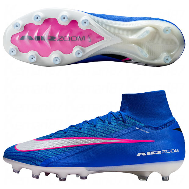 ズーム マーキュリアル スーパーフライ 10 エリート AG-PRO レーサーブルー×ホワイト