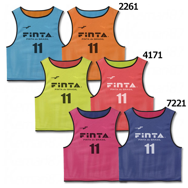 ジュニア 昇華リバーシブルビブス 番号あり10枚セット | ゲキサカFCストア