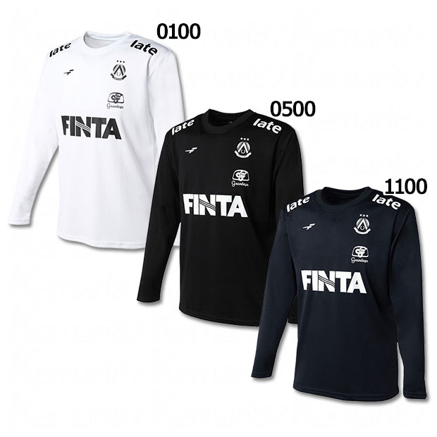 長袖プラクティスシャツ