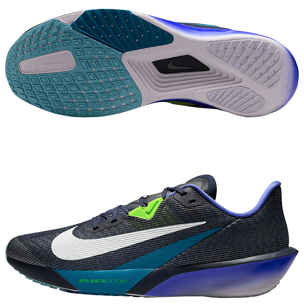 エア ズーム ライバル フライ 4 オブシディアン×ホワイト