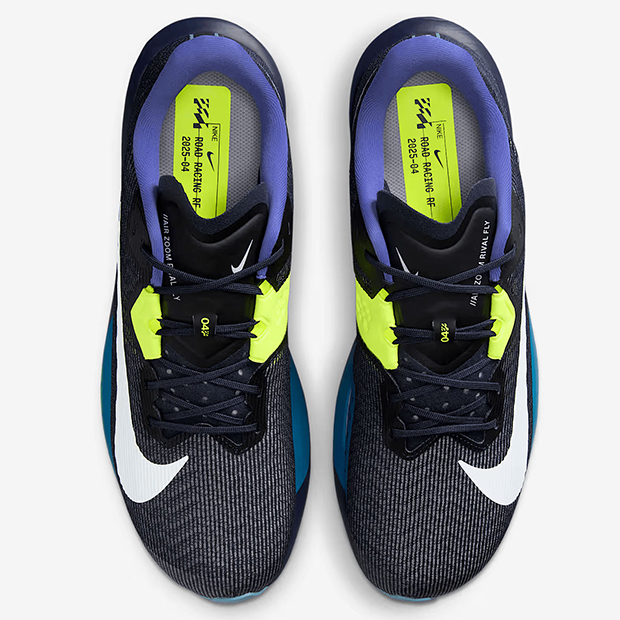 エア ズーム ライバル フライ 4 オブシディアン×ホワイト