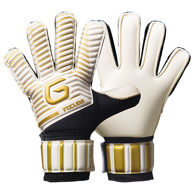 ジュニア フォーカス 6 ホワイト×ゴールド