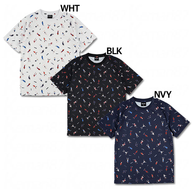 レジェンド総柄半袖プラクティスシャツ 2