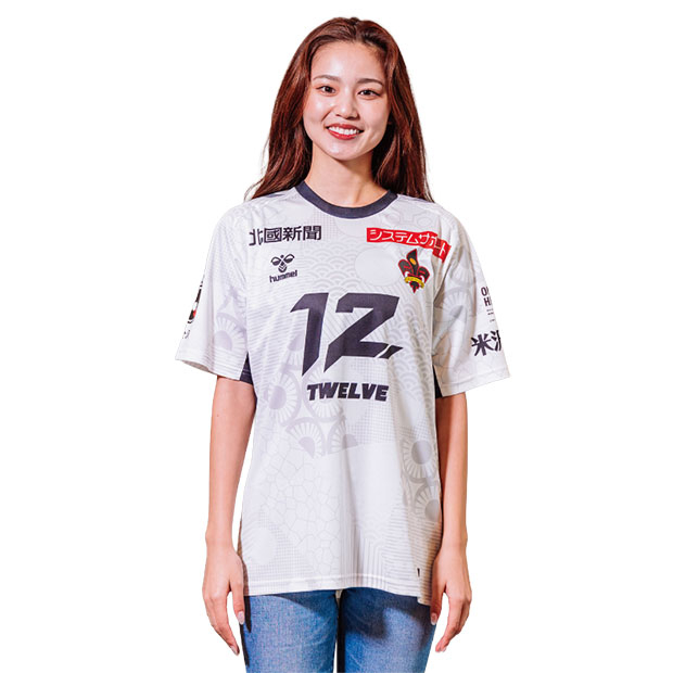 ツエーゲン金沢 2025 アウェイ 半袖オーセンティックユニフォーム