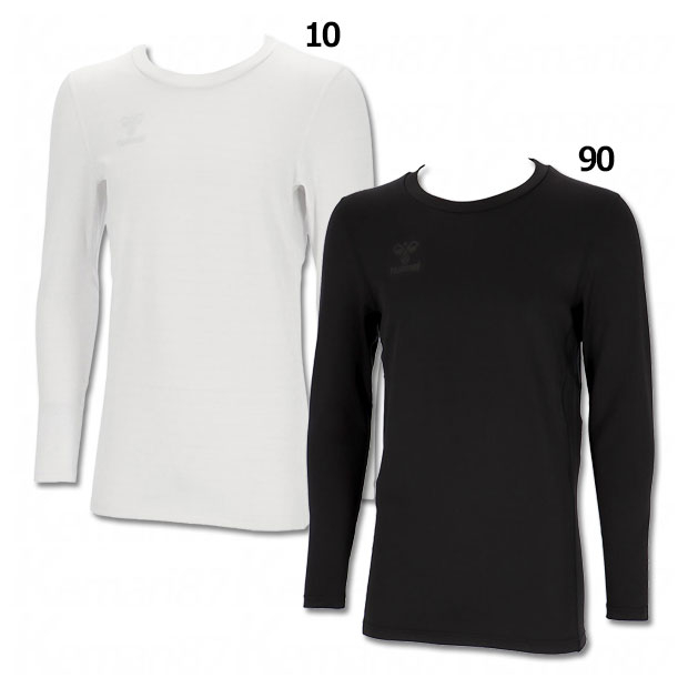 あったか丸首インナーシャツ