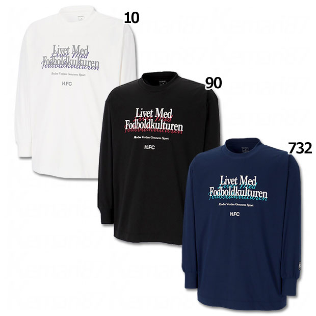 H.FC グラフィック長袖Tシャツ