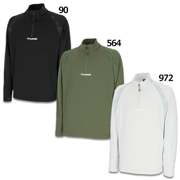 トレーニングハーフジップトップ