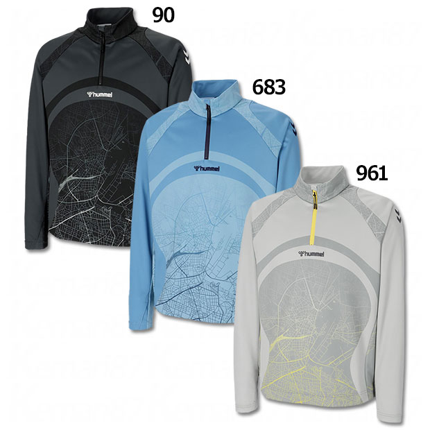 ハーフジップトップ