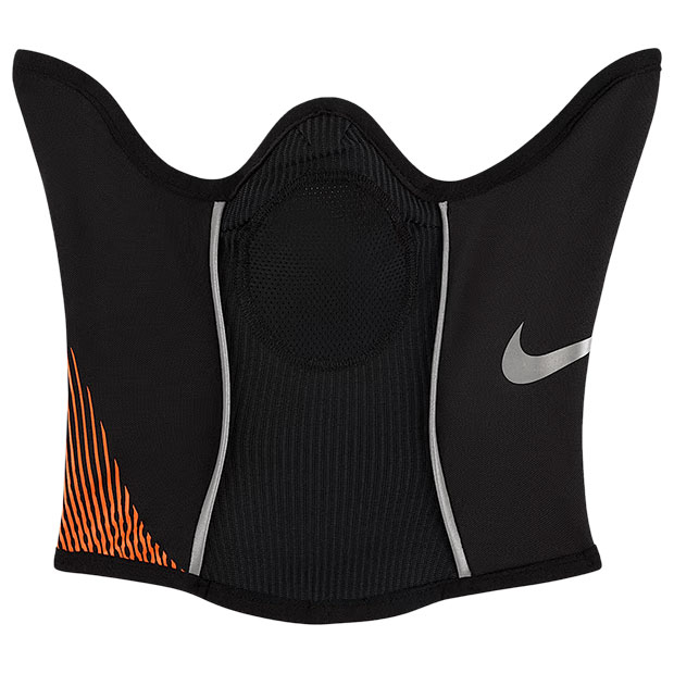 DF アカデミー スヌード ブラック×ハイパークリムゾン