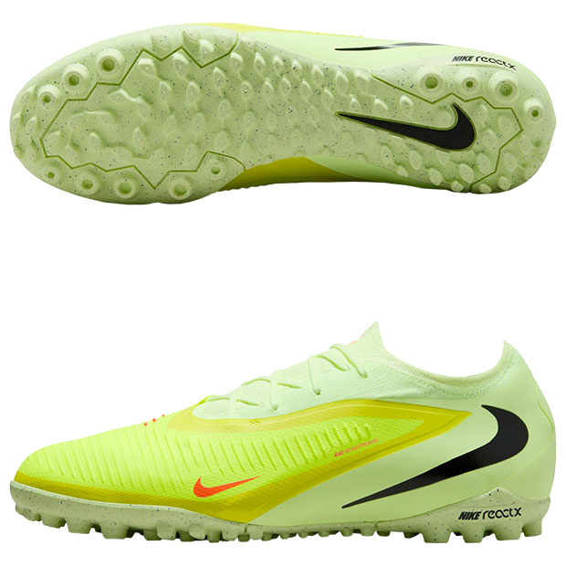 リアクト ファントム 6 LOW PRO TF ハイパークリムゾン×ブラック×ライムライト