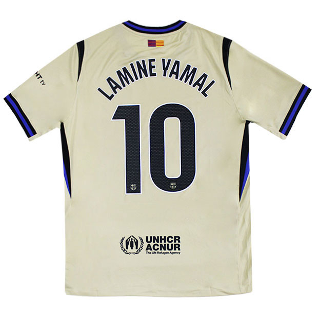 バルセロナ　25-26　ラミン　ヤマル　ホーム　レプリカ　ユニフォーム NIKE FCバルセロナ 25/26 ユニフォーム ホーム 半袖 レプリカ