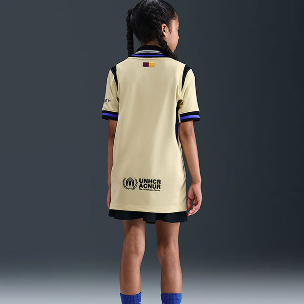 ジュニア FCバルセロナ 25-26 アウェイ 半袖レプリカユニフォーム