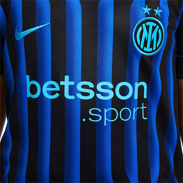 ジュニア インテル 25-26 ホーム 半袖レプリカユニフォーム | ゲキサカ