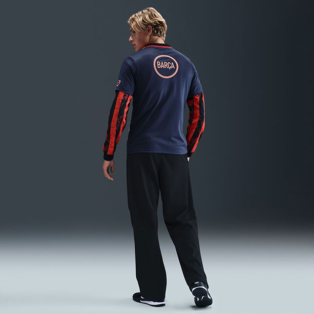 Kappa FCバルセロナ 半袖ウェア FCバルセロナ DF ACDPR 半袖トップ K 3R PM ミッドナイト