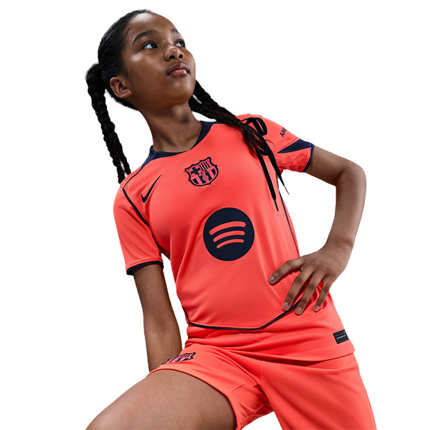 ジュニア FCバルセロナ 25-26 3rd 半袖レプリカユニフォーム