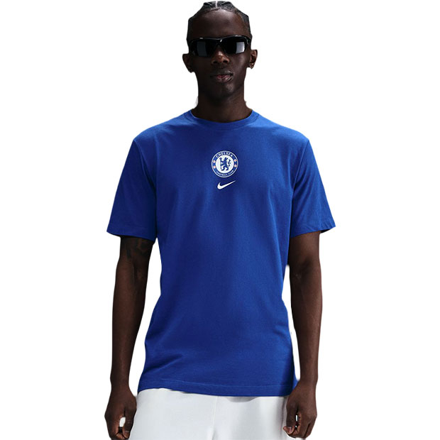 チェルシー クレスト半袖Tシャツ ラッシュブルー | ゲキサカFCストア