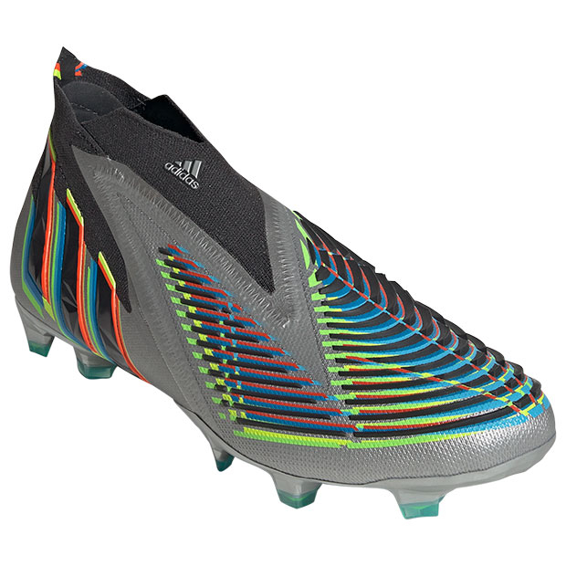 プレデター エッジ+ FG シルバーメタリック×コアブラック | ゲキサカFC