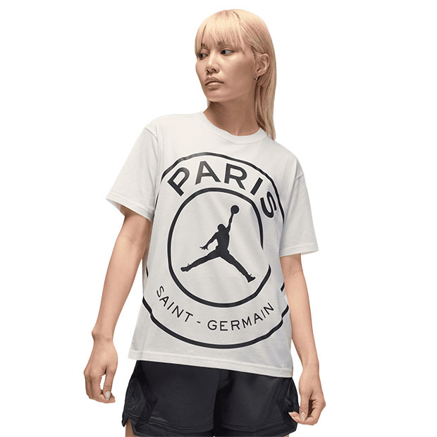 レディース パリサンジェルマン クレスト GFX 半袖Tシャツ セイル