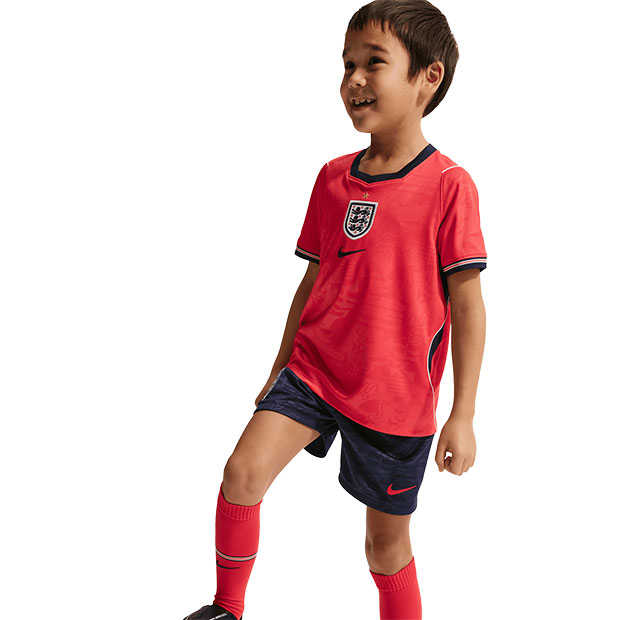 ジュニア イングランド代表 2026 アウェイ ミニキット | ゲキサカFCストア
