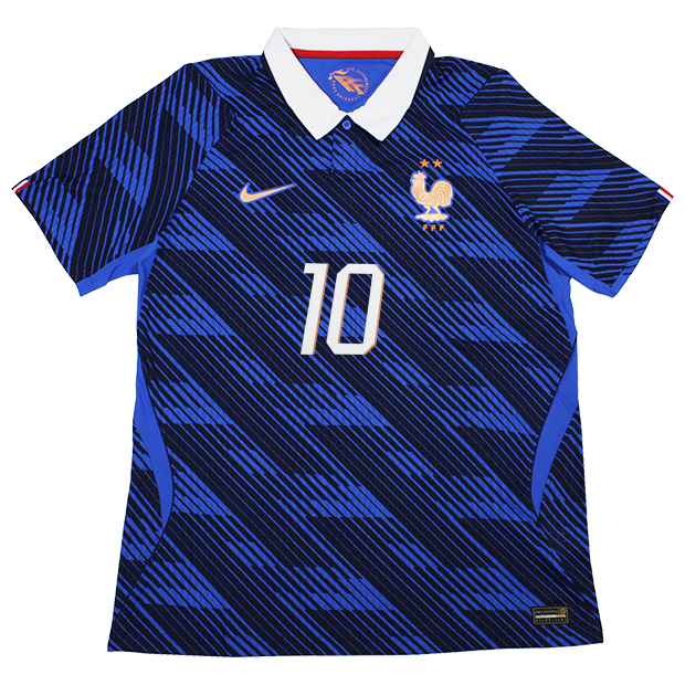 フランス代表 2026 ホーム 半袖オーセンティックユニフォーム 10