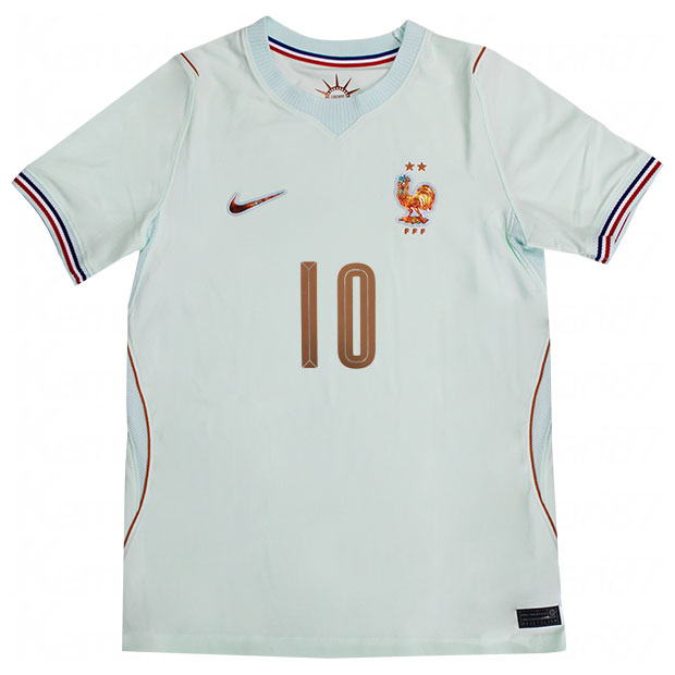 ジュニア フランス代表 2026 アウェイ 半袖レプリカユニフォーム 10