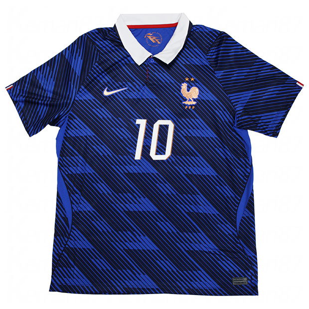 フランス代表 2026 ホーム 半袖レプリカユニフォーム 10.キリアン