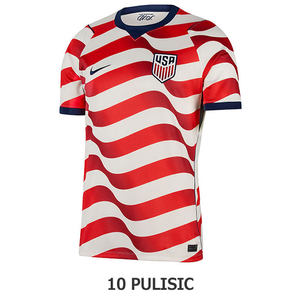 アメリカ代表 2026 ホーム 半袖レプリカユニフォーム 10.プリシッチ