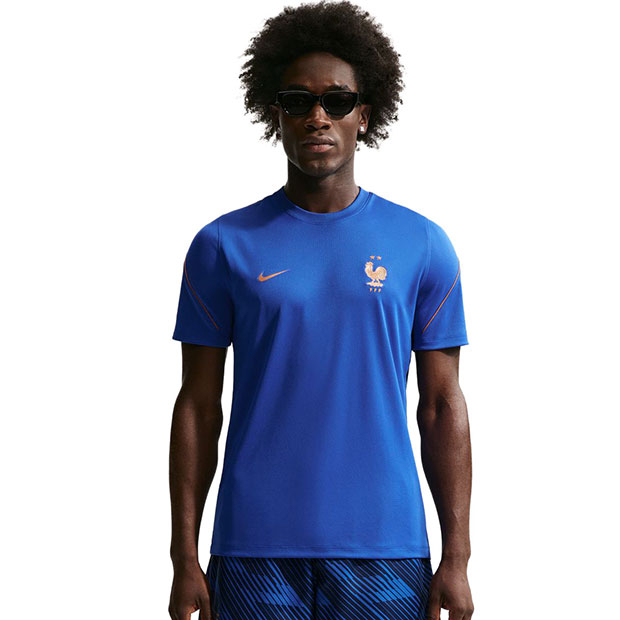 フランス代表 DF ストライク 半袖トップ K ゲームロイヤル