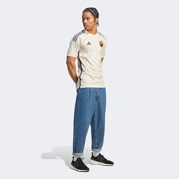 ASローマ 23/24 アウェイ 半袖 ユニフォーム adidas ASローマ 23/24 ユニフォーム アウェイ 半袖 レプリカ