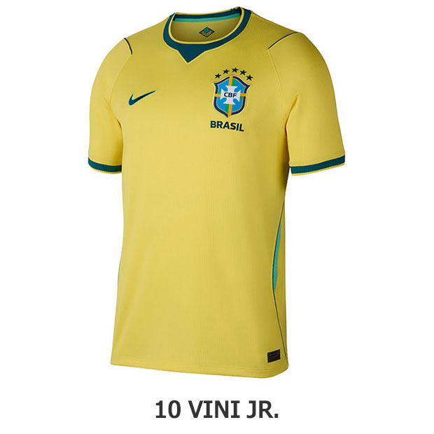 ブラジル代表 2026 ホーム 半袖レプリカユニフォーム 10.ヴィニシウスJR