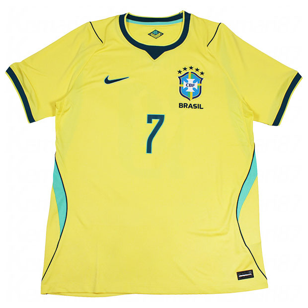 ブラジル代表 2026 ホーム 半袖レプリカユニフォーム 7.ヴィニシウスJR